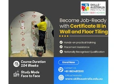 Train for Real Construction Jobs with the Wall and Floor Tiling Certificate!