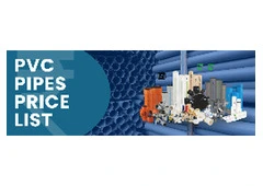 PVC Pipes Price List