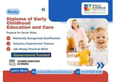 Enrol in Diploma of Early Childhood Education in Adelaide Today