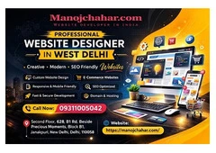 Website Designer in West Delhi Creating Unique Business Websites