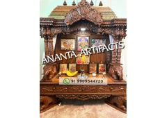 Buy Beautiful Pooja Mandir in USA | Ananta Artifacts