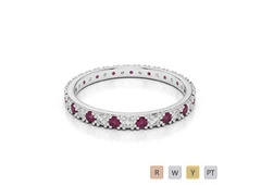 Shop For Ruby Eternity Rings in UK