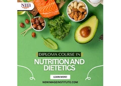 Get a Diploma Course In Nutrition and Dietetics by New Image Institute