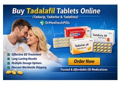 Tadalafil Tablets Online Tadacip Tadarise Tadalista for ED DrMeditechPills