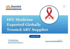 HIV Medicine Exported Globally Trusted ARV Supplier