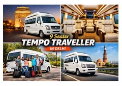 9 Seater Traveller Hire Delhi
