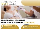 Underarm Laser Hair Removal Treatment Austin, Texas | Smooth, Pain-Free Skin
