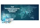 Top Pharmaceutical Exporters in India - Grecian