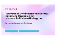 Schnarchen verhindern ohne Geräte: 7 natürliche Strategien mit wissenschaftlichem Hintergrund