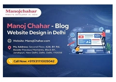 Reliable Blog Website Design in Delhi for Content Creators