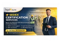 Get Sedex Certification in India | Fast & Affordable Services