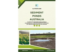 Sediment ponds Australia
