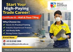 Train for Real Construction Jobs with the Wall and Floor Tiling Certificate!