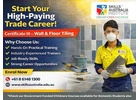 Train for Real Construction Jobs with the Wall and Floor Tiling Certificate!