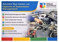 Automotive Diploma Course Focused on Practical Automotive Management Skills
