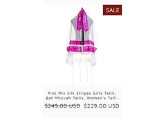 Elevate Your Prayer Experience with Talit for Women from Galilee Silks!