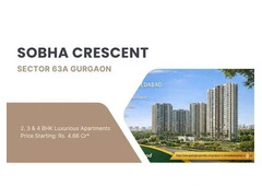 Sobha Crescent Sector 63A Gurgaon - 2, 3 & 4 BHK Residences
