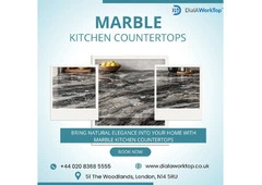 Marble Kitchen Countertops | +44 020 83685555 | DialAWorkTop