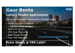 Best Studio Apartments at Gaur Bento Yamuna Expressway Noida