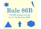 When Does GST Rule 86B Apply? Applicability, Exemptions & 1% Cash Payment Explained