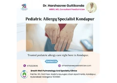 Pediatric Allergy Specialist Kondapur | Dr. Harshasree