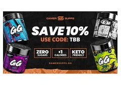 Save 10% on GamerSupps GG Energy
