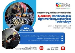 Get Certificate 3 in Light Vehicle Mechanical Technology Training