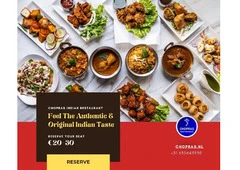 Discover Authentic Flavors at Chopras Indian Restaurant in Den Haag