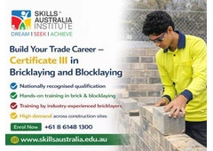 Learn the Trade with Certificate III in Bricklaying – Enrol Now