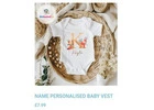 Pregnancy Announcement Vest for Joyful Baby Reveals UK