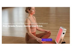 Glow From the Comfort of Home: LED Red Light Therapy Panels Available Now