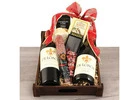 Delight your senses with our artisanal wine and cheese basket